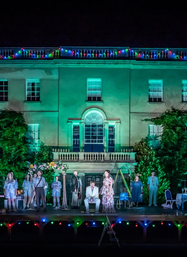 Sean Gleason Lighting Design - The Marriage Of Fiagro. Waterperry Opera.